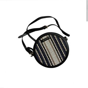 Ted Baker London Black and Blue Satchel Bag